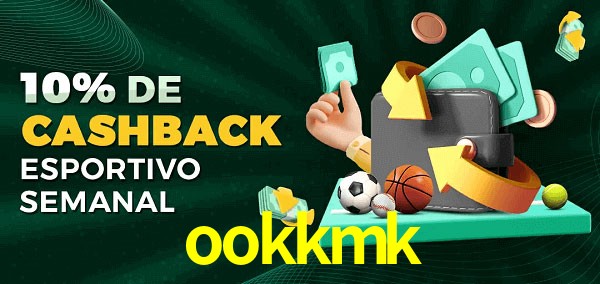 10% de bônus de cashback na ookkmk